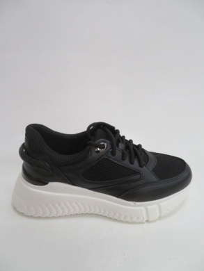 Buty sportowe damskie na koturnie (36-41) Y71-39 BLACK