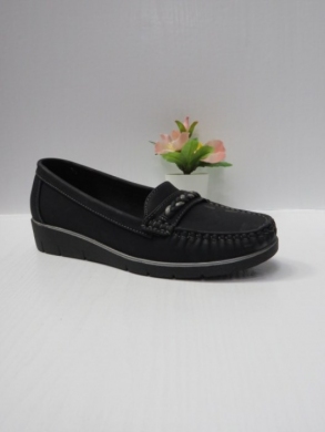 Mokasyny damskie na płaskim (36-41) HL61719 BLACK