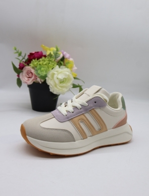 Buty sportowe damskie na płaskim (36-41) 8903 PINK