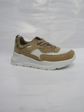Buty sportowe damskie na płaskim (36-41) QS-48 BEIGE