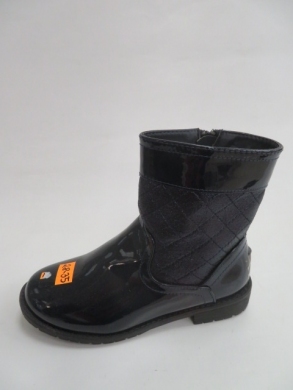 Botki dziewczęce ocieplane (28-35) 2129-12 BLUE