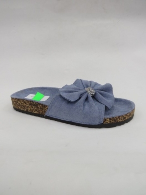Klapki damskie na płaskim (36-41) TL8-111 BLUE