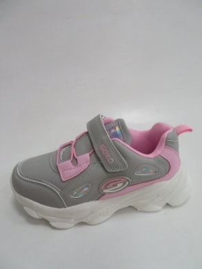 Buty sportowe Dziewczęce (31-36) F821 GREY/PINK