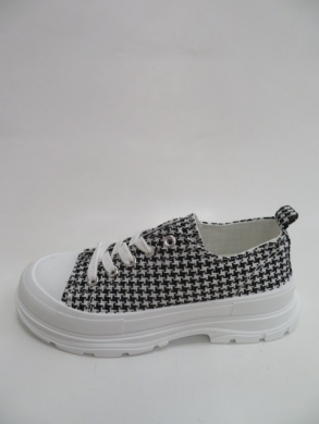 Trampki damskie na koturnie (36-41) HB-59 BLACK