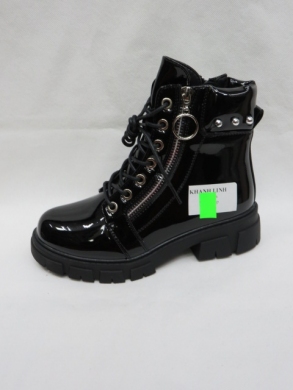 Botki dziewczęce ocieplane (30-35) 0-620 BLACK