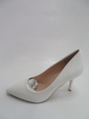 Czółenki damskie na szpilce (36-41) QL-263 WHITE