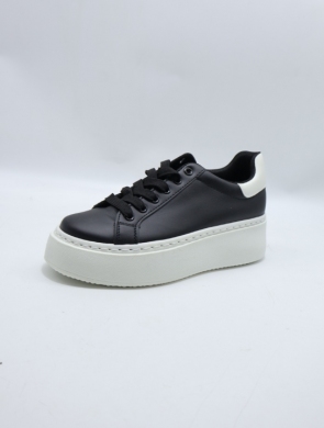 Buty sportowe damskie na płaskim (36-41) 8820 BLACK