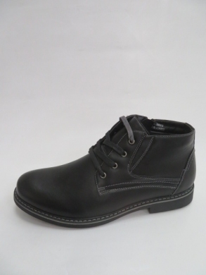 Botki męskie ocieplane (41-46) 919 BLACK/GREY