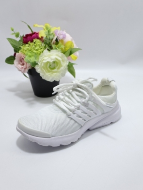 Buty sportowe damskie na płaskim (36-41) 520-6 WHITE