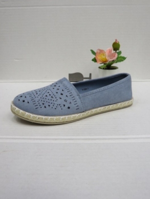 Mokasyny damskie na płaskim (36-41) Y16H-1 BLUE