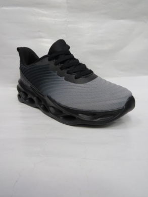 Buty sportowe damskie na płaskim (36-41) SD2582 BLACK/GREY