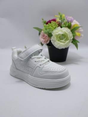 Buty sportowe dziewczęce (32-37) EC375-2 WHITE