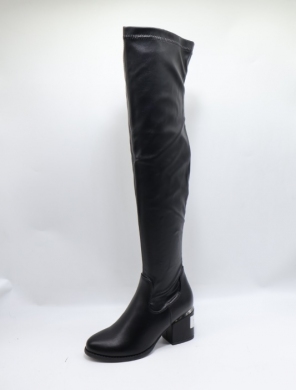 Kozaki damskie na obcasie (36-41) T2325-1 BL