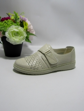 Półbuty damskie na płaskim (37-42) B6920 BEIGE