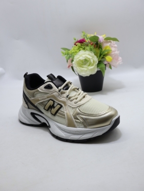 Buty sportowe damskie na płaskim (36-41) YY-146 GOLD