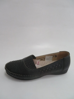 Mokasyny damskie na płaskim (36-41) KY78 BLACK