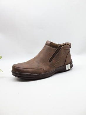 Botki męskie ocieplane (40-46) 2622-2 BROWN