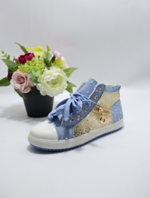 Trampki damskie na płaskim (36-41) 506 L BLUE