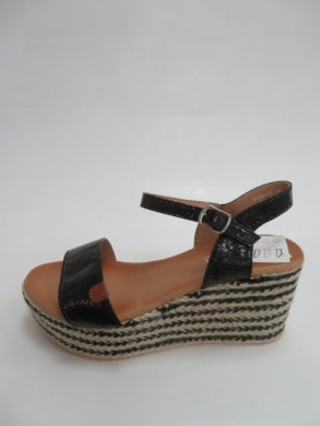 Sandały Damskie na koturnie (36-41) HK-12 BLACK