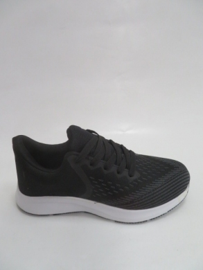 Buty sportowe damskie na płaskim (36-41) FL04 BLACK/WHITE