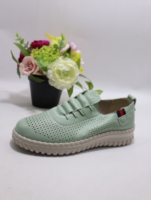Półbuty damskie na płaskim (36-41) BK-611 GREEN