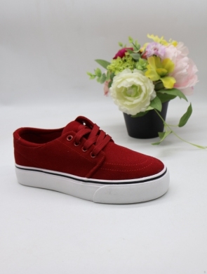 Buty sportowe damskie na płaskim (36-41) HM206 RED
