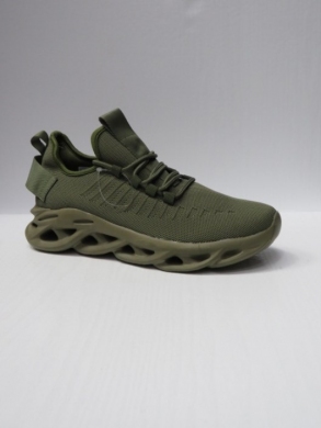 Buty sportowe damskie na płaskim (36-41) B-26 OLIVE