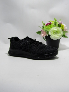 Buty sportowe młodzieżowe (37-42) S2537 BLACK