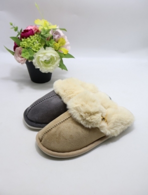 Kapcie damskie ocieplane (36-41) 5812 MIX