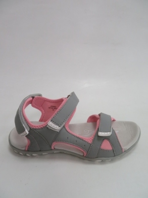 Sandały Damskie na płaskim (36-41) B009-1 LGREY/PINK