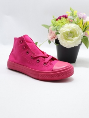Trampki dziewczęce (30-35) HB345 FUXIA