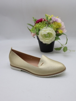 Półbuty damskie na płaskim (36-41) W-98 GOLD