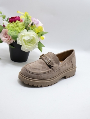 Mokasyny damskie na płaskim (36-41) LP0904 KHAKI
