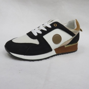 Buty sportowe damskie na płaskim (36-41) R-58 BLACK