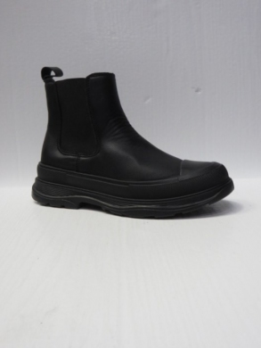 Botki damskie na płaskim (36-41) 6375 BLACK
