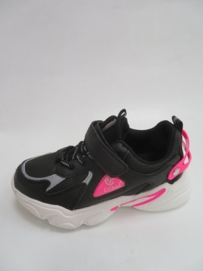 Sportowe Dziewczęce (27-31) L312 BLACK/PEACH