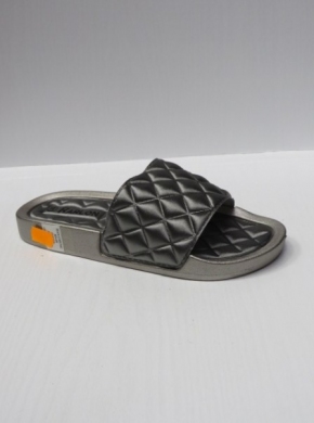 Klapki damskie na płaskim (36-41) RS-68 PEWTER