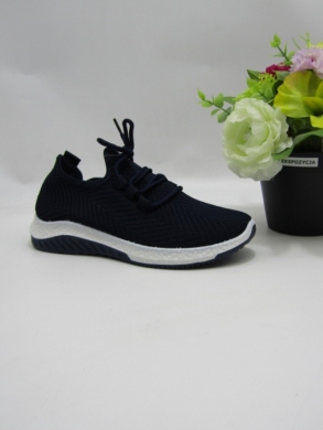 Buty sportowe damskie na płaskim (36-41) CB218 NAVY