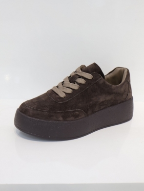 Buty sportowe damskie na płaskim (36-41) GD-XF-210  COFFE