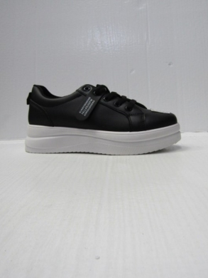 Buty sportowe damskie na płaskim (36-41) 36801-1 BLACK