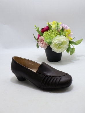 Półbuty damskie na obcasie (36-41) Z1020 BROWN
