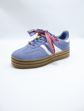 Buty sportowe damskie na płaskim (36-41) I526 BLUE