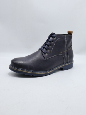 Botki męskie ocieplane (41-46) 920 NAVY/CAMEL