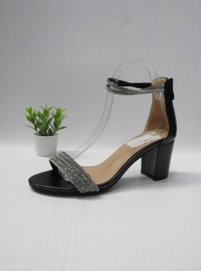 Sandały damskie na obcasie (36-41) 0-745 BLACK