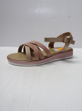 Sandały damskie na płaskim (36-41) YO-55 PINK