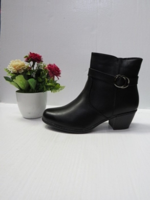 Botki damskie ocieplane na obcasie (36-42) 7395-1