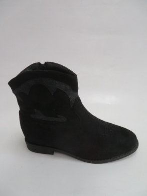 Botki damskie jesienne na płaskim (36-41) A96 BLACK