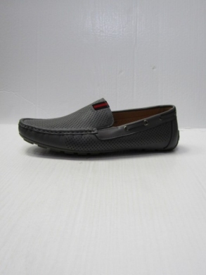 Mokasyny męskie (40-45) H2313-3 GREY