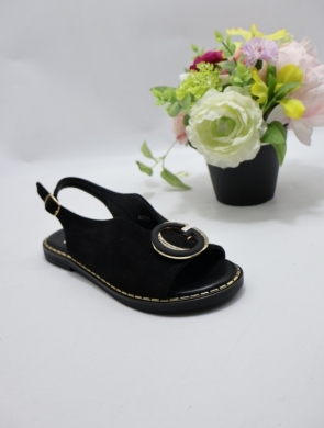 Sandały damskie na płaskim (36-41) A8230 BLACK