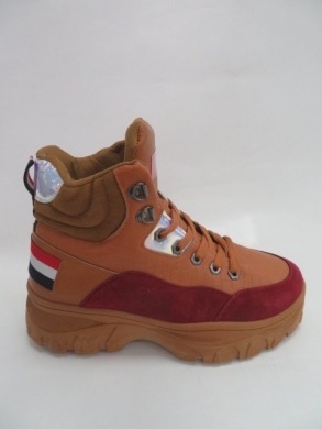 Botki damskie jesienne na płaskim (36-41) KFS-509 CAMEL